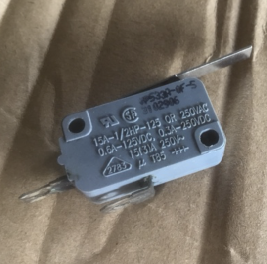 Samsung Fridge Ice and Water Dispenser Microswitch DA63-00188A