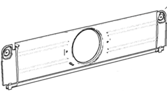 Fisher Paykel Fridge Fan Plate Cover E373,