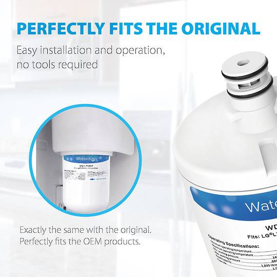 LG Fridge Water Filter Internal LT500P
