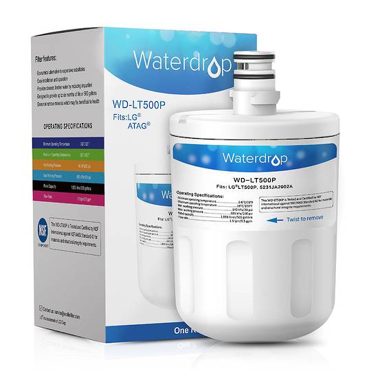 LG Fridge Water Filter Internal LT500P