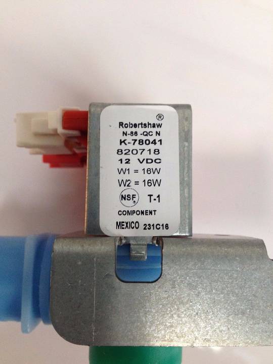 Fisher Paykel Fridge Inlet Valve Water Valve E442BRXFDU4, E522BRX, RF610ADU, E402BRXF, 12VDC 16W