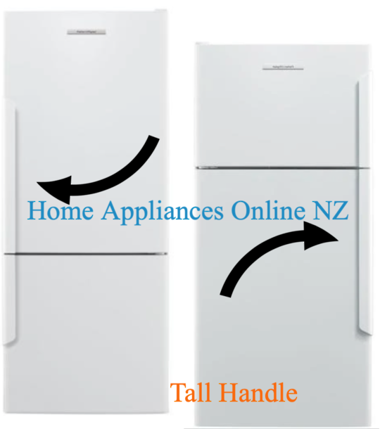 Elba Fisher Paykel Fridge Door Handle Large Tall Curve Plastic Left Hinged