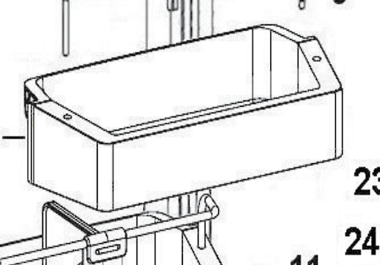 Fisher Paykel Fridge Door Shelf Bottle Shelf