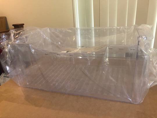 Elba and Fisher Paykel Fridge Larger Veggie