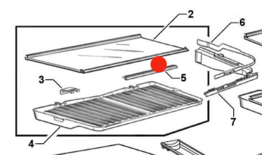 Elba Fisher Paykel Fridge Veggie Bin Humidity