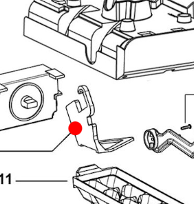 Fisher Paykel Fridge Ice Maker Leaver Actuator RF610, RF522, E522, E442B