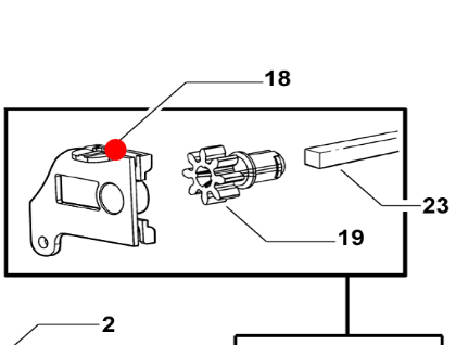 Fisher & Paykel Freezer RF610 RF522 Anti-Racking Bracket Mount Gear – Pack of 2 (Left & Right)