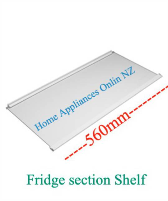 Elba Fisher Paykel Fridge Glass Shelf Silver Trim E450, E331T, E372B, E381T, E402B, E411T, N395B, N369B, N325T, *362