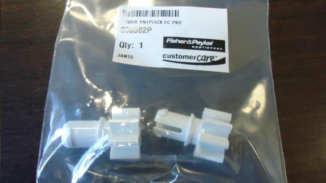 Fisher & Paykel Freezer RF610 RF522 Anti-Racking Pinion Gear – Pack of 2