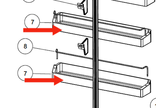 Elba Fisher Paykel New Version Fridge Door