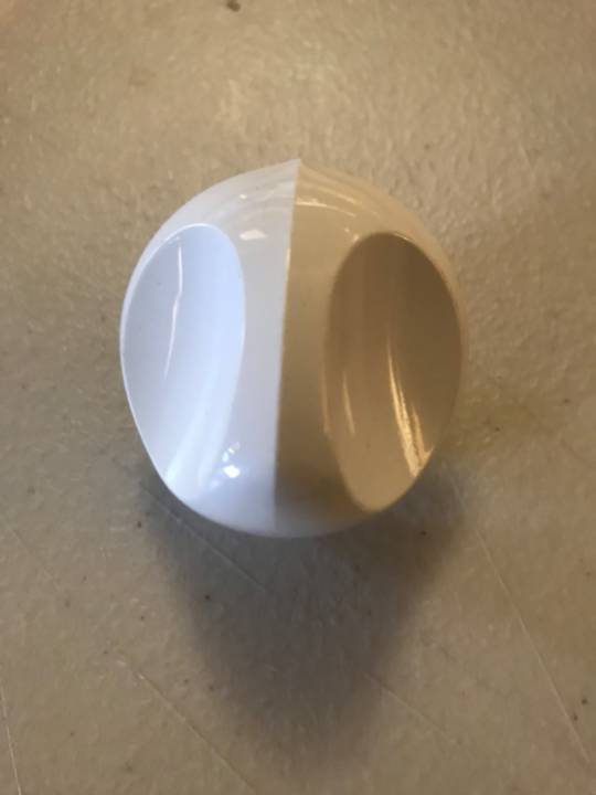 Simpson Westinghouse and Electrolux Oven Knob EW050, EW100, EW250, WHITE***84168