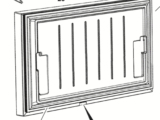 Fisher & Paykel Freezer Drawer Front Cover