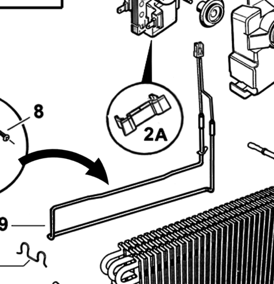 Fishere Paykel Freezer Defrost Element F310L, F310R,