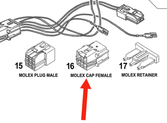 Fisher & Paykel Fridge Thermostat Cap Female