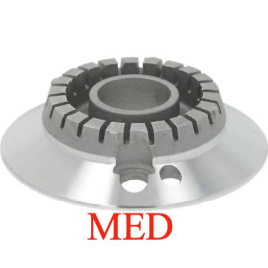 Smeg Cooktop Burnner Crown Med Semi Rapid