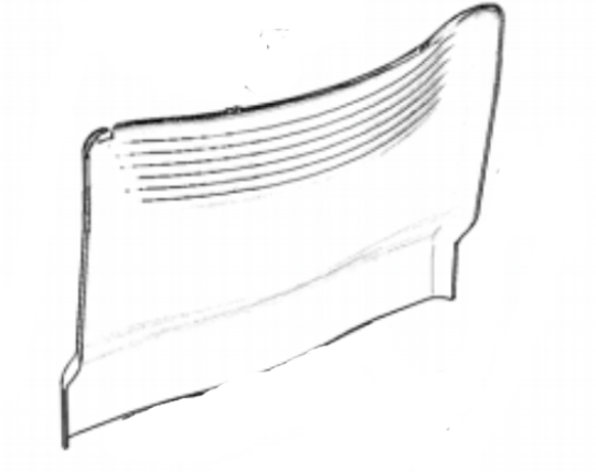 Fisher Paykel Fridge Evaprator Fan Cover E373,