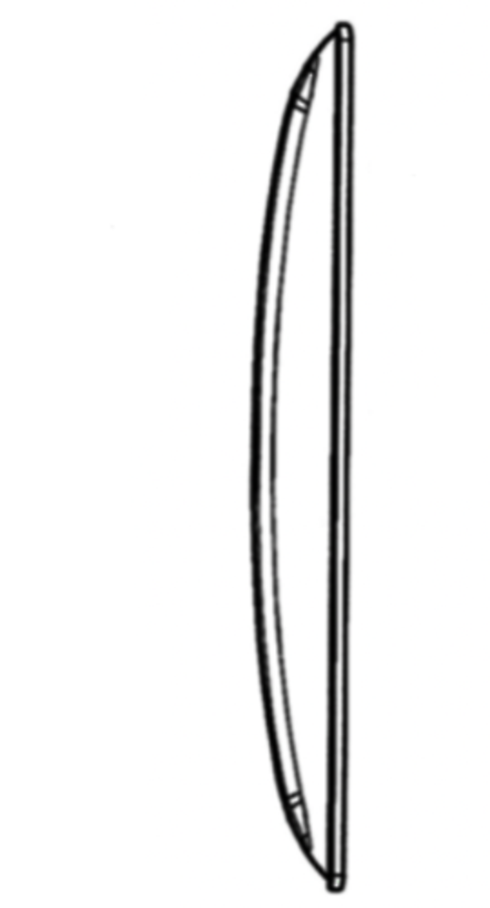 Elba Fisher Paykel Fridge Door Handle Large Curve Plastic Left Or Right