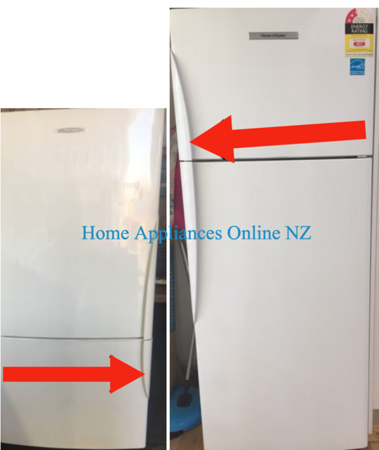 Elba Fisher Paykel Freezer Door Handle Small Curve Left Hand Hinge Freezer On Bottom E372B, **097