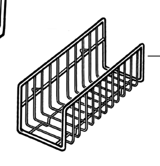 Elba and Fisher Paykel Freezer Bin E240BL,