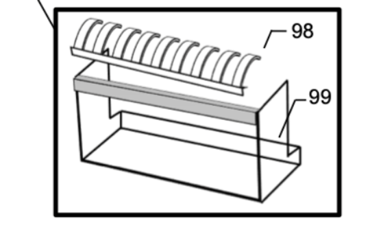 Westinghouse Fridge Door Shelf Bottle Shelf WSE6170SA,