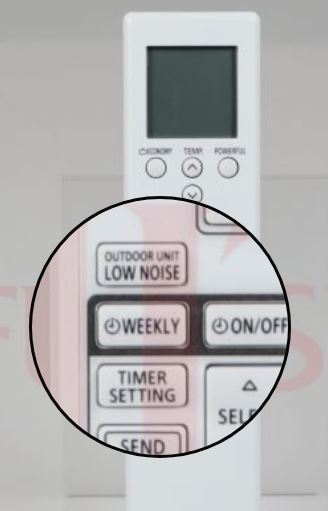 Fujitsu Air Conditioner Remote Control AGTV09LAC AGTV14LAC AR-RAC1E