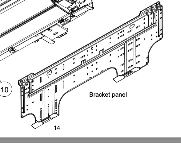 Fujitsu Air Con Heat Pump Indoor Unit Wall Bracket ASTG18CMCA ASTG18KMCA ASTG22KMCA ASTG24CMCA ASTG24KMCA