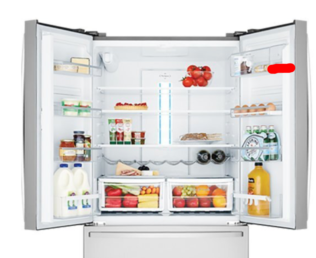 Electrolux Bin Dairy upest Shelf right Side Door without Lid