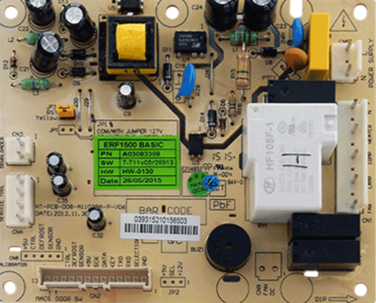Westinghouse Fridge Freezer Pcb Controller Board