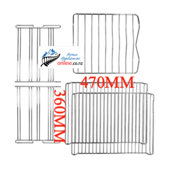 Electrolux Westinghouse Oven Rack Pack Assy