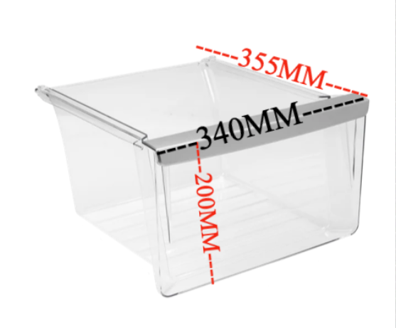 Westinghouse Electrolux Freezer Lower Draw Taller Bin Left or Right Side WQE6000BB WQE6060BB WQE6000SB