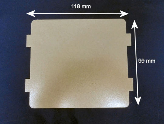 Bosch Smeg Panasonic Microwave Wave Cover Mica