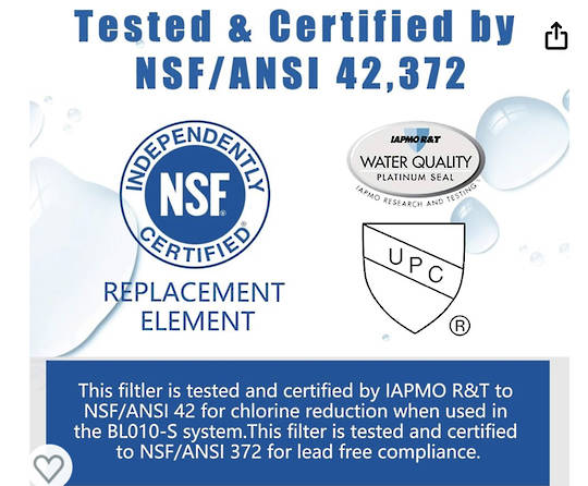 Samsung Fridge Water Filter SRF752DSS, SRF752DSS, DA29-00003G