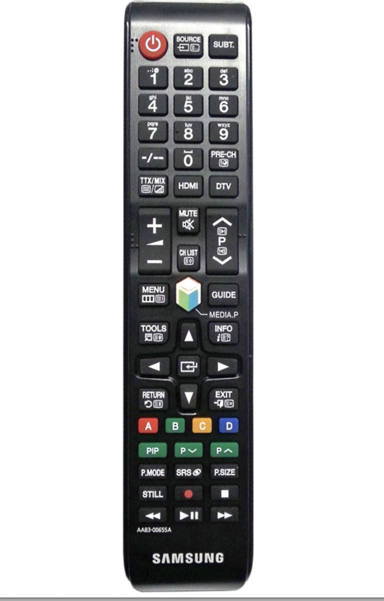 Samsung Tv Television Remote Control Originala, *00655A