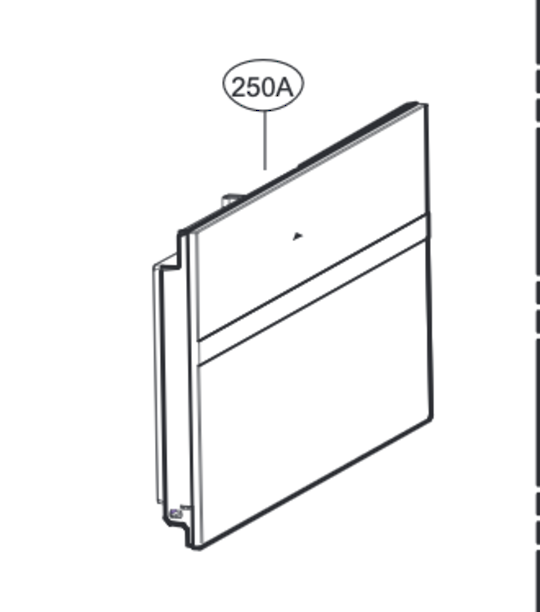 LG Fridge Home Bar Door Assy -