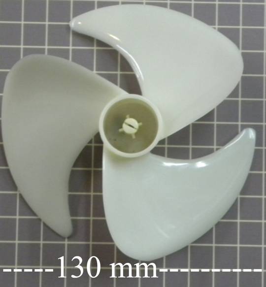 LG Fridge Freezer Fan Blade Back Beside