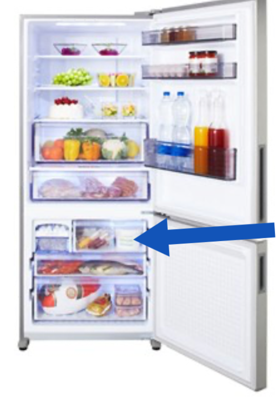 Panasonic Freezer Upper Half Bin NR-BX41BVW, ***700300