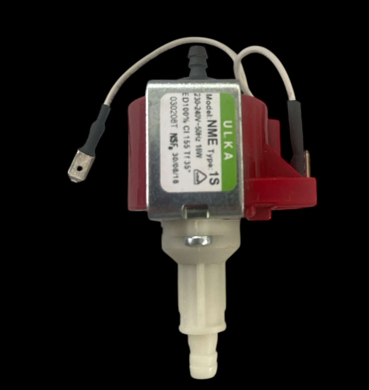 ASKO Vibration Pump Assembly – 535280 – Ulka NME 1S 50Hz + Protector (OEM) 535280 030208t