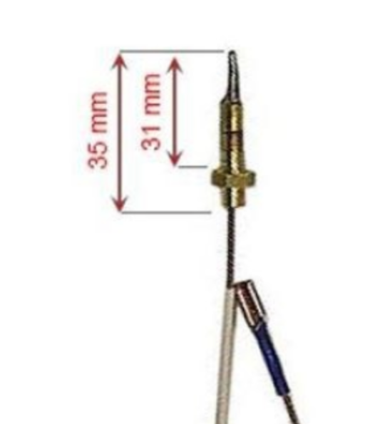 Ariston Indesit Thermocouple L.900/500 Mm, 500MM Has