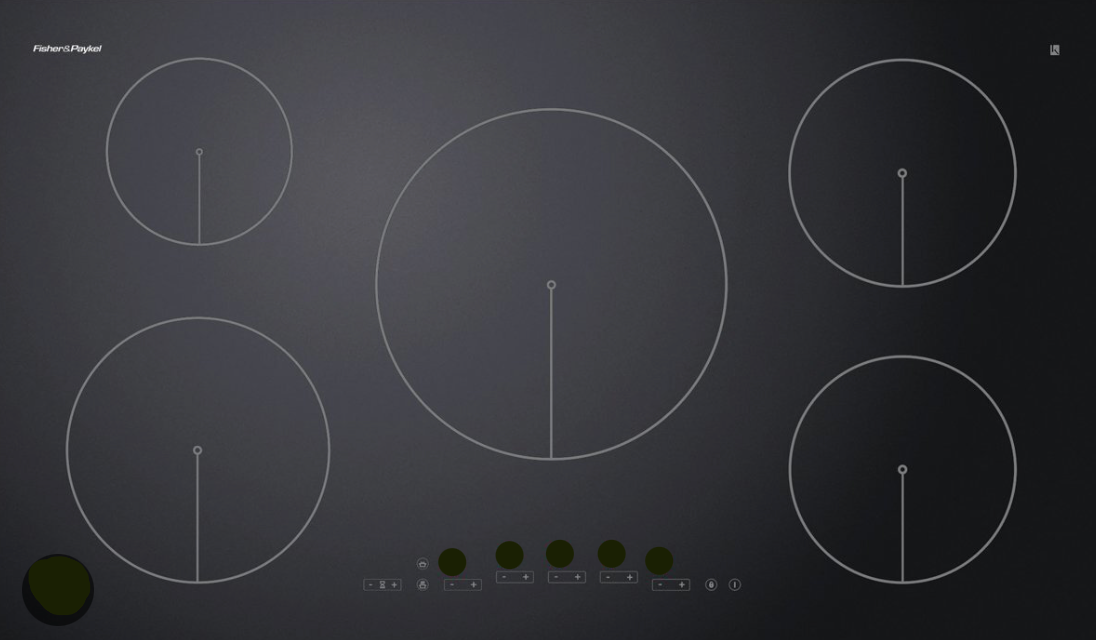 Fisher & Paykel Induction Cooktop Only The Glass Assy CI905DTB1 533571P