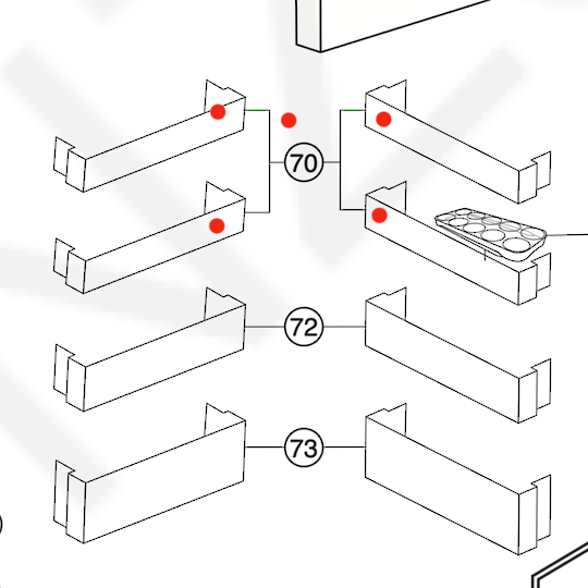 Panasonic Fridge Upper Shelf Left Or Right