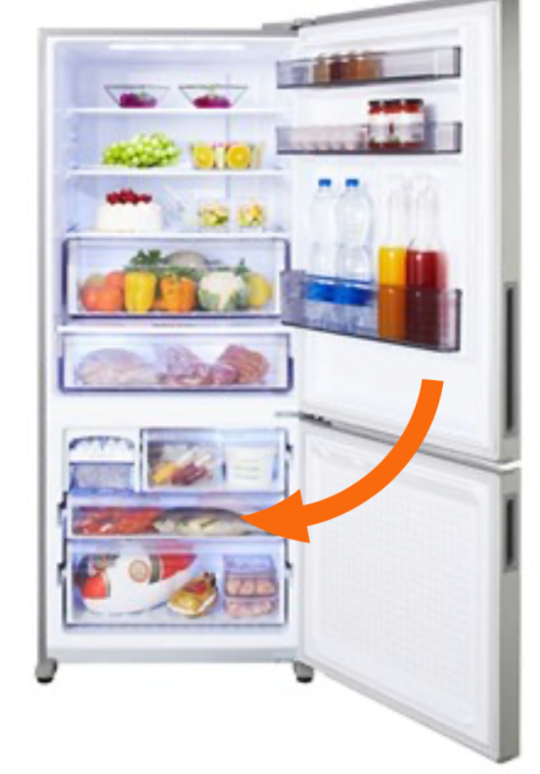 Panasonic Freezer Middle Bin NR-BX41BVW