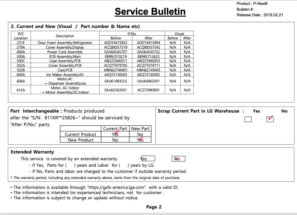 LG Freezer Ice Maker Assy CNZ201900142-01