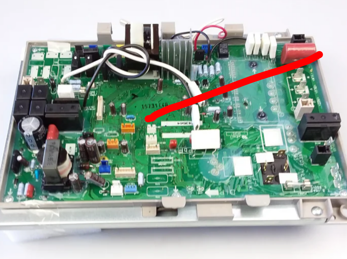 Panasonic Out Door Unit PCB Main CU-E21JKR-3