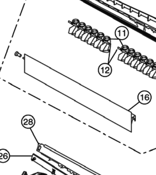 Panasonic Heat Pump Louver Aircon Vane Lower