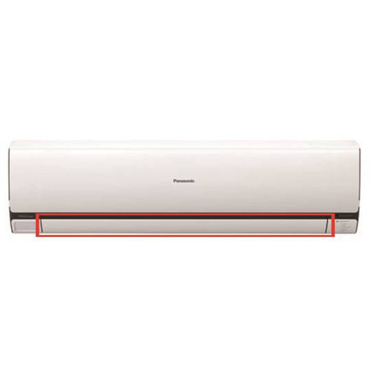 Panasonic Aircon Vane Lower On Upper Window