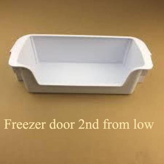 Samsung Freezer Door 2ND From Low SRS585HDIS , SRS600NLS, SRS858HDIS, SRS580DHLS, *643A