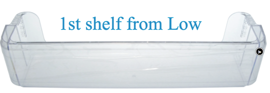 Samsung Fridge Door Lower Shelf (1st from the bottom)