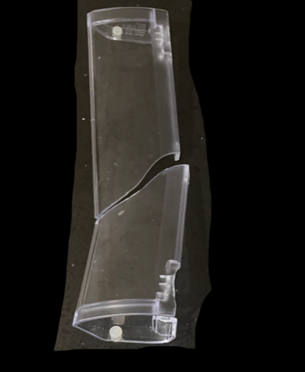 Samsung Freezer Side Bin Shelf ONLY Front Cover No Longer Available