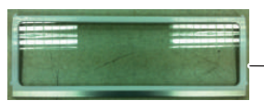 Samsung Fridge Shelf Folder Front SRL458ELS, RL4003SBASP/SA, RL4003SBAWW/SA, RL4013UBASL/SA, *03518A