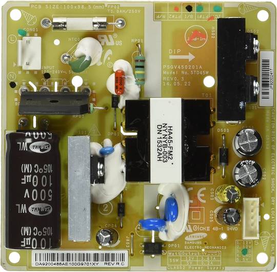 Power Controller Board Pcb Samsung Fridge Assy
